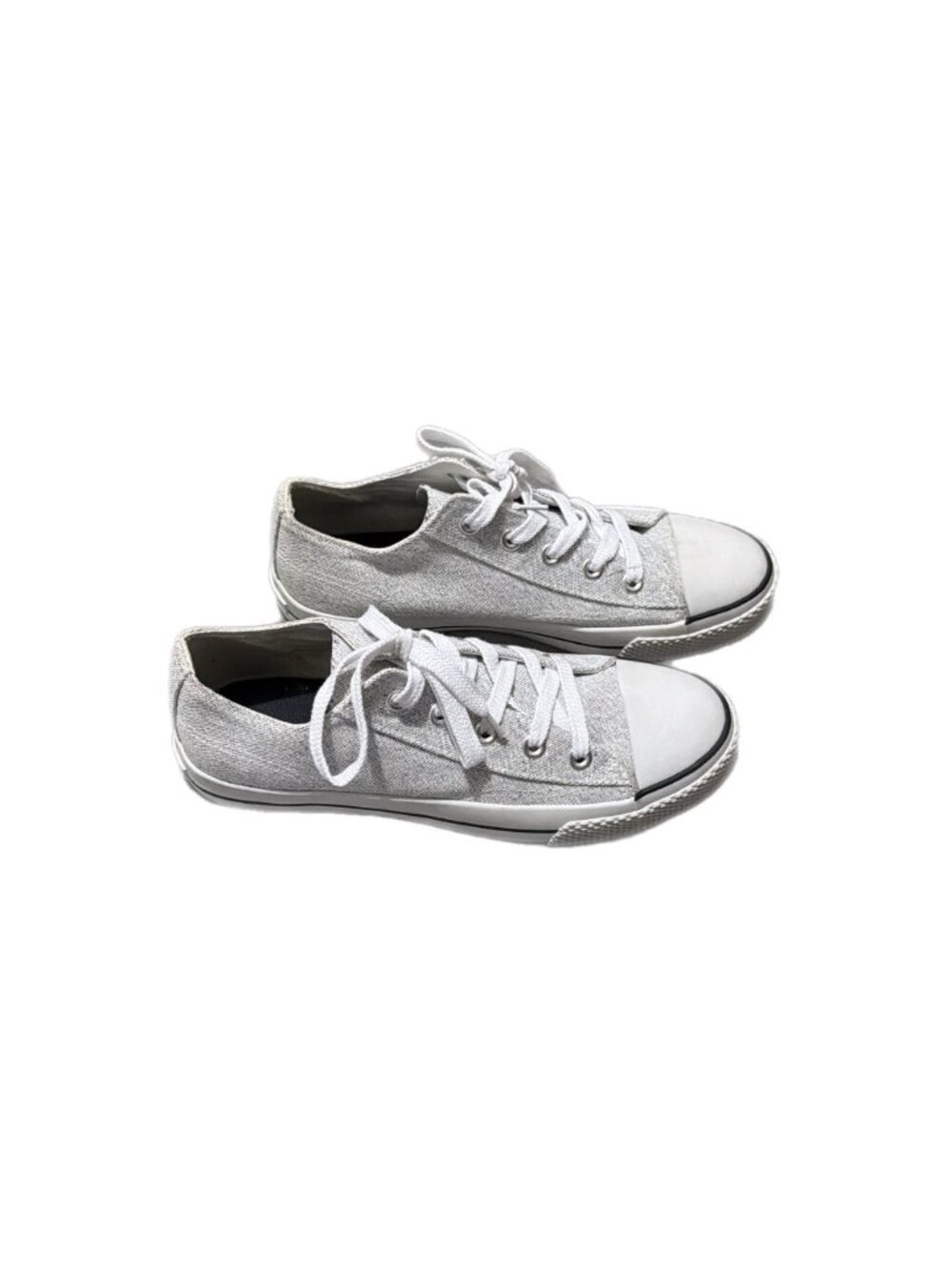 Airwalk Sneakers Womens 10 White Speckled Y2K Indie Skater Rockabilly Hipster - Picture 15 of 15